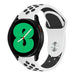 Samsung Galaxy Watch 4 - 40mm sport band (wit/zwart)