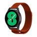 Samsung Galaxy Watch 4 - 44mm Milanese band (rood)
