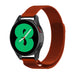 Samsung Galaxy Watch 4 - 44mm Milanese band (rood)