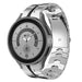 Samsung Galaxy Watch 5 Pro steel iron band (zilver/zwart)