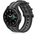 Samsung Galaxy Watch 4 Classic 42mm Nylon Strap with Buckle (Black/Grey)