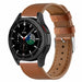 Samsung Galaxy Watch 4 Classic 42mm Leather Strap (Slim Brown)