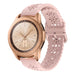 Samsung Galaxy Watch 42mm siliconen bandje met patroon (roze)