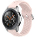 Samsung Galaxy Watch 46mm siliconen bandje met gaatjes (roze)