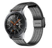 Samsung Galaxy Watch 46mm roestvrij stalen band (zwart)