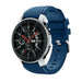 Samsung Galaxy Watch 46mm siliconen bandje (donkerblauw)