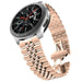 Samsung Galaxy Watch 46mm Jubilee stalen band (rosé goud)