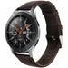 Samsung Galaxy Watch 46mm leren band (donkerbruin)