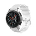 Samsung Galaxy Watch 46mm luxe siliconen bandje (wit)