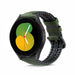 Samsung Galaxy Watch 5 - 40mm siliconen / leren bandje (groen)