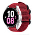 Samsung Galaxy Watch 5 44mm Nylon Strap with Buckle (Red)