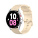 Samsung Galaxy Watch 5 - 44mm luxe siliconen bandje (beige)