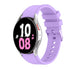 Samsung Galaxy Watch 5 - 44mm siliconen band (lila)