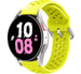 Samsung Galaxy Watch 5 - 44mm siliconen bandje met gaatjes (geel)