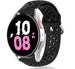 Samsung Galaxy Watch 5 - 44mm siliconen bandje met gaatjes (zwart)