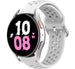 Samsung Galaxy Watch 5 - 44mm siliconen bandje met gaatjes (wit)