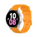 Samsung Galaxy Watch 5 44mm Premium Silicone Strap (Orange)