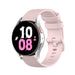 Samsung Galaxy Watch 5 - 44mm luxe siliconen bandje (roze)