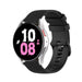 Samsung Galaxy Watch 5 - 44mm luxe siliconen bandje (zwart)