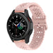 Samsung Galaxy Watch 4 Classic 46mm siliconen bandje met patroon (roze)