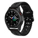 Samsung Galaxy Watch 4 Classic 42mm siliconen bandje met patroon (zwart)