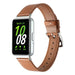 Samsung Galaxy Fit 3 leren bandje (bruin)