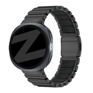Bandz Samsung Galaxy Watch 8 Classic Titanium Strap 'Hybrid' (Black)