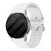 Samsung Galaxy Watch 6 Classic - 47mm siliconen gesp band (wit)