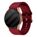 Samsung Galaxy Watch 5 - 40mm siliconen gesp band (wijnrood)