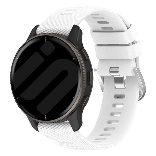 Coros Apex 4 - 42mm siliconen bandje (wit)