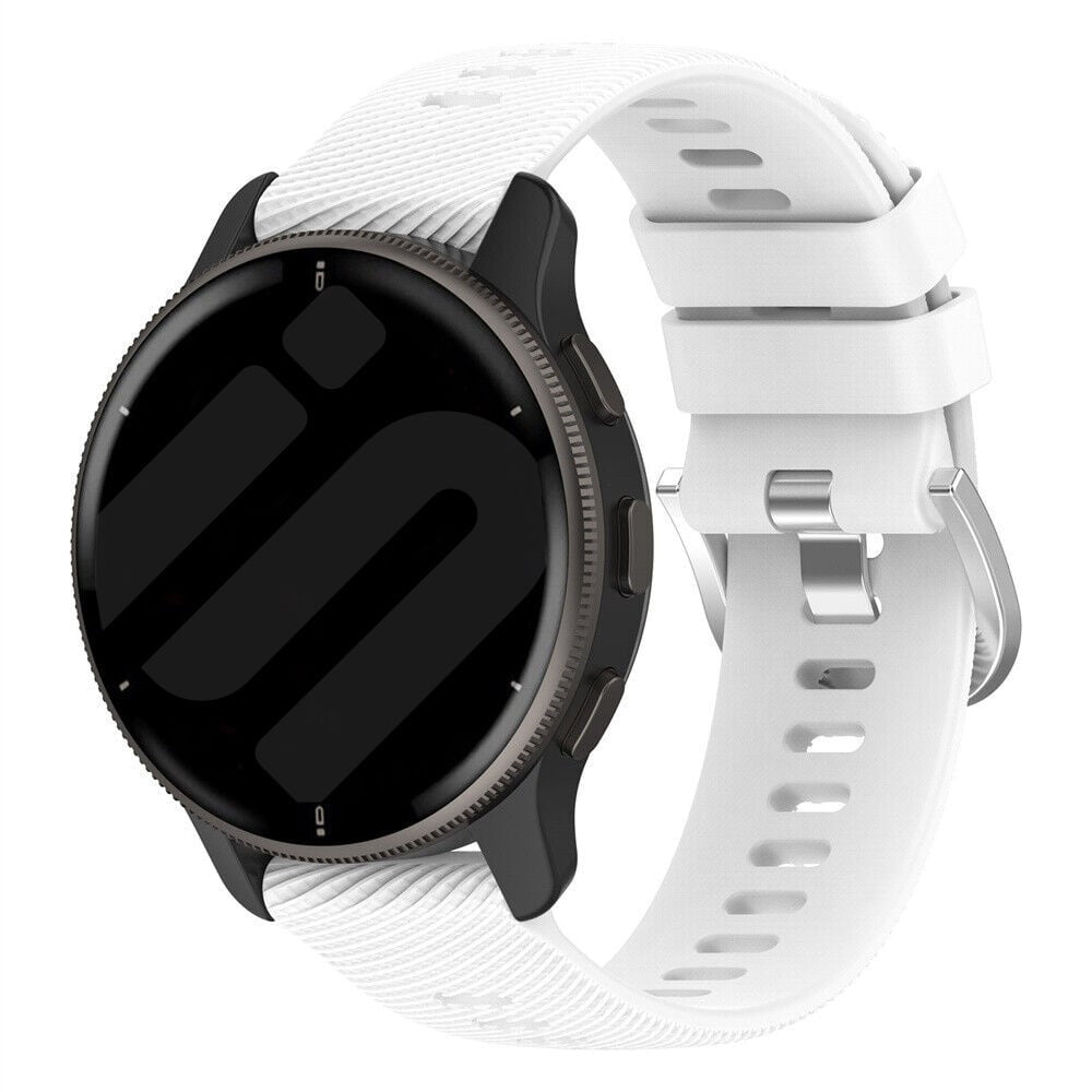 Coros Apex 4 - 42mm siliconen bandje (wit)