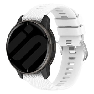 Coros Pace Pro siliconen bandje (wit)