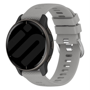 Garmin Venu 4 - 45mm siliconen bandje (lichtgrijs)