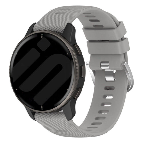 Garmin Venu 4 - 45mm siliconen bandje (lichtgrijs)