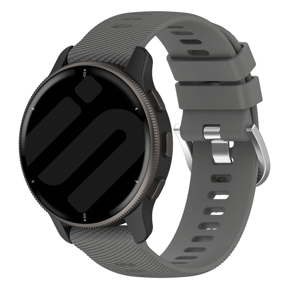 Coros Pace Pro siliconen bandje (donkergrijs)
