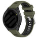 Coros Apex 4 - 42mm sport gesp bandje (olijfgroen/zwart)