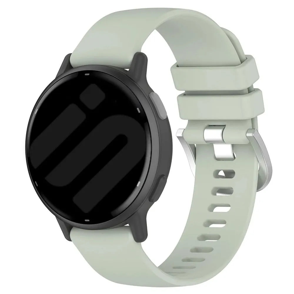 Coros Pace Pro siliconen classic bandje (lichtgroen)