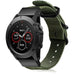Garmin Fenix 7 nylon gesp band (groen)