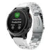 Garmin Instinct 3 - 45mm stalen band (zilver)