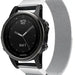 Garmin Instinct E - 40mm Milanese band (zilver)