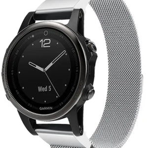 Garmin Approach S70 - 42mm Milanese band (zilver)