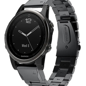 Garmin Approach S70 - 42mm Steel Strap (Black)