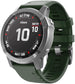 Garmin Tactix 7 siliconen bandje (donkergroen)
