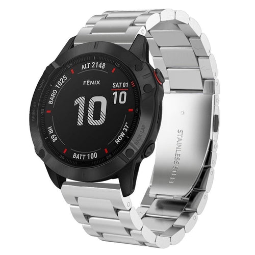 Garmin Descent MK2(i) stalen band (zilver)