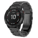 Garmin Enduro 1 / 2 / 3 stalen band (zwart)