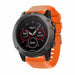 Garmin Fenix 5x / 6x siliconen bandje (oranje)
