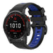 Garmin Fenix 7x sport gesp band (zwart/blauw)