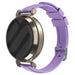 Pebble Round 2 - 14mm siliconen bandje (lichtpaars)