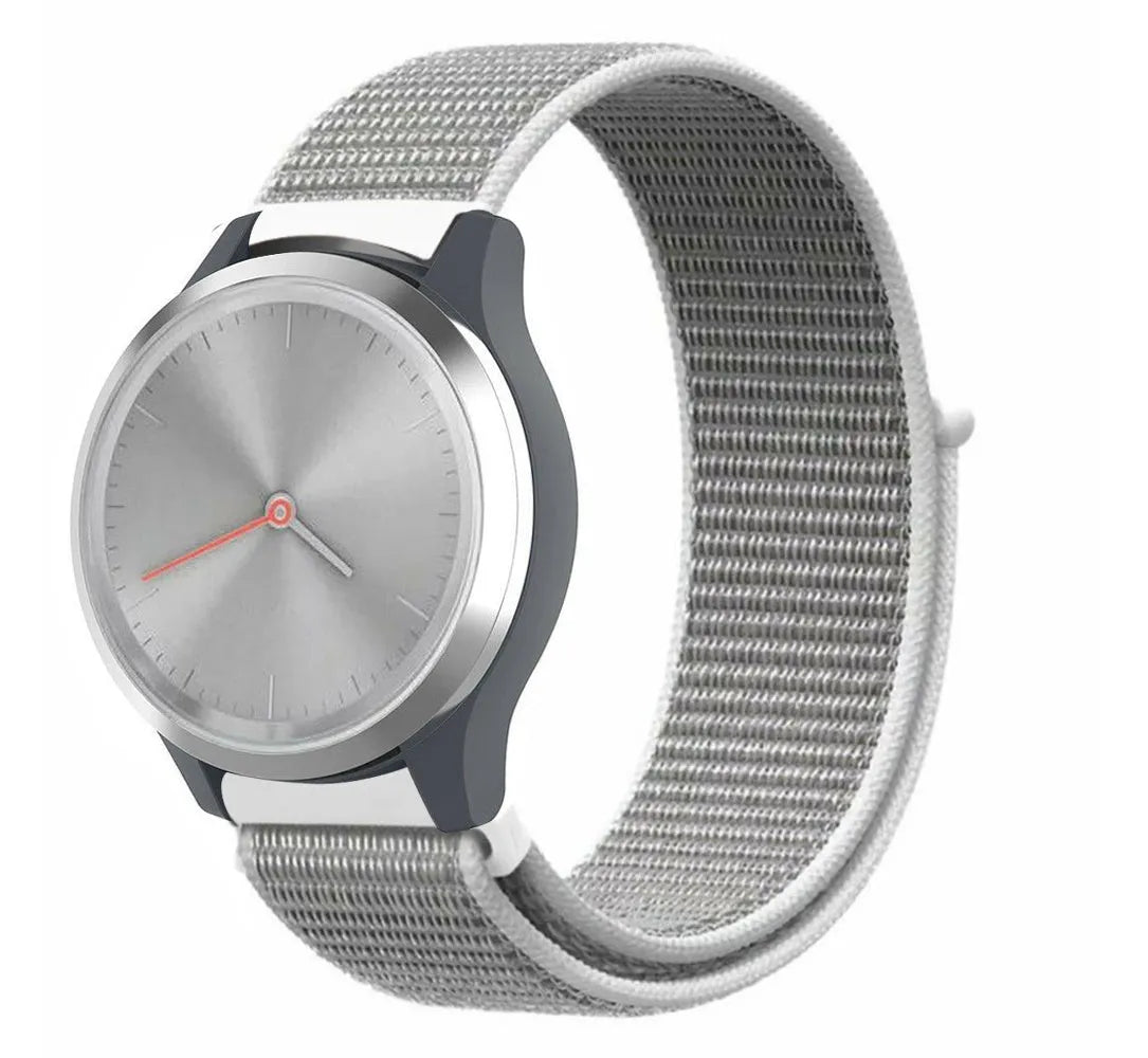 Nylon Strap, on a watch, 3/4 front view
