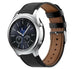 Samsung Gear S3 bandje leer (strak zwart)